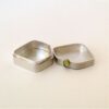 Sterling Silver Box with Peridot