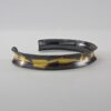 Anticlastic Oxidized Klum-Boo Cuff Bracelet