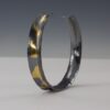 Anticlastic Oxidized Klum-Boo Cuff Bracelet